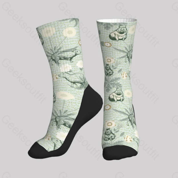 Funny Capybara Men’s Socks