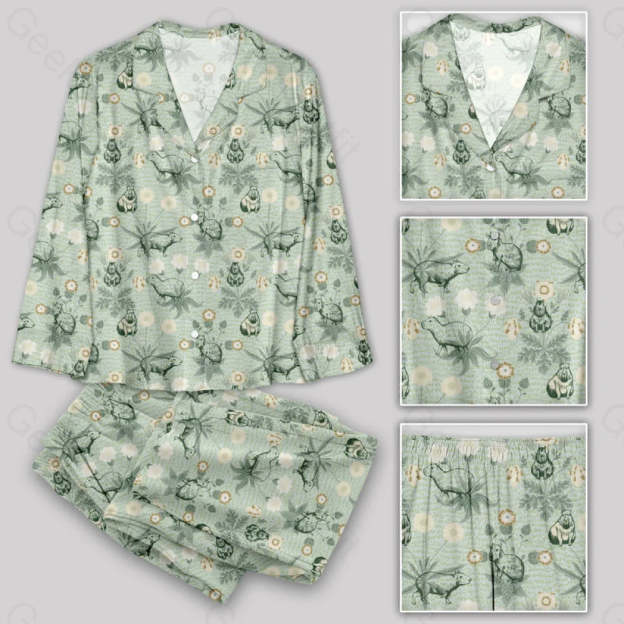 Funny Capybara Pajamas Set Yc