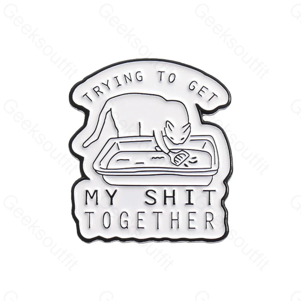 Funny Cartoon Animals Pins Qhxz2454