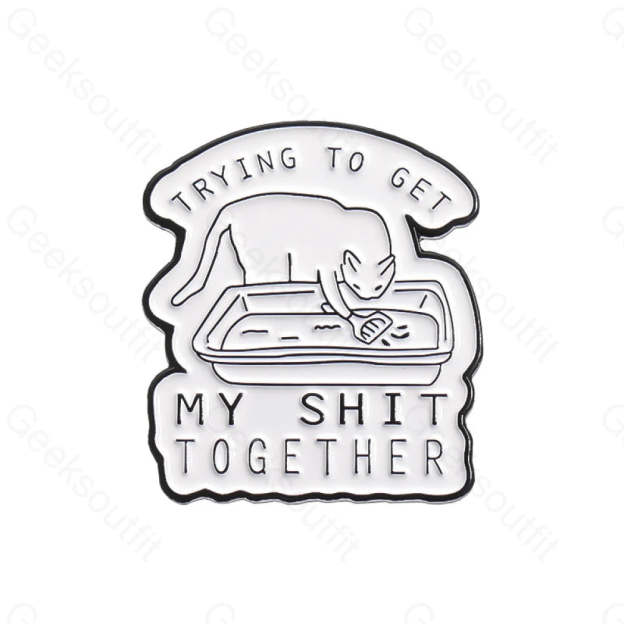 Funny Cartoon Animals Pins Qhxz2454