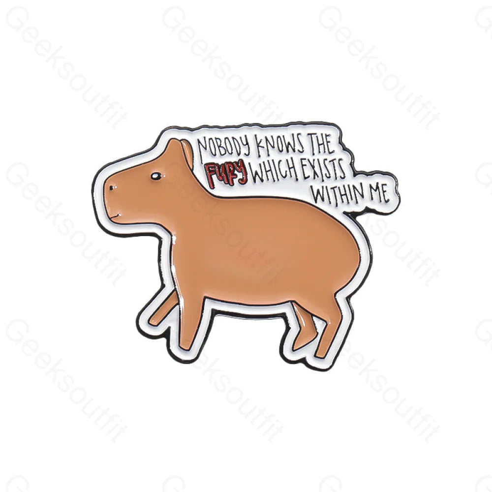 Funny Cartoon Animals Pins Qhxz2457