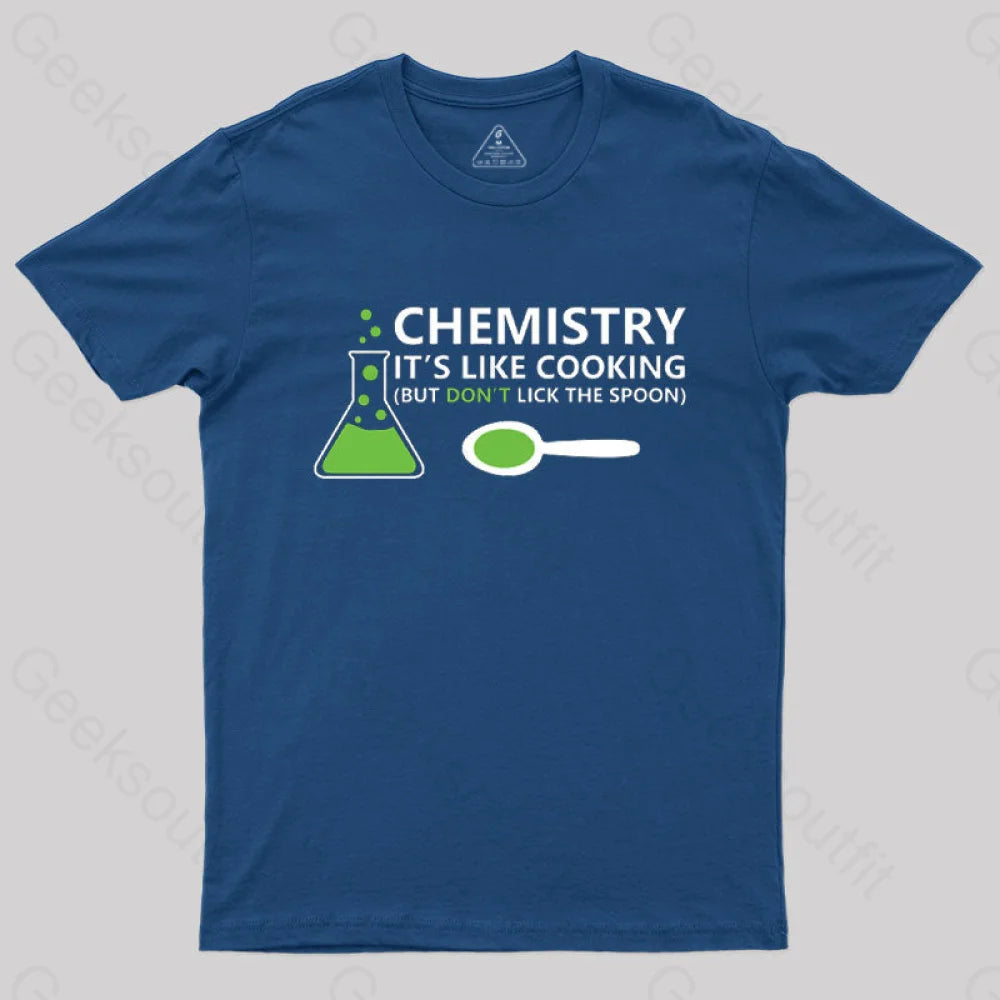 Funny Chemistry Sayings T-Shirt Navy / S