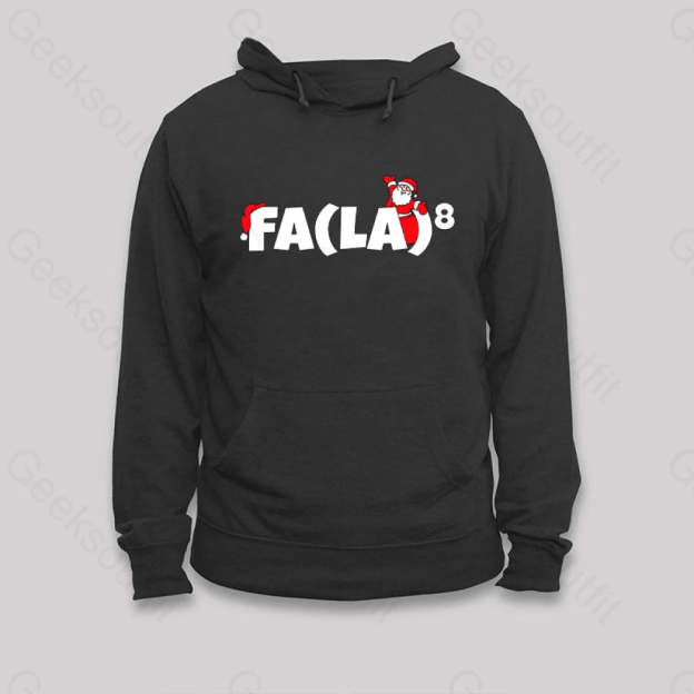 Funny Christmas Math Hoodie Black / S