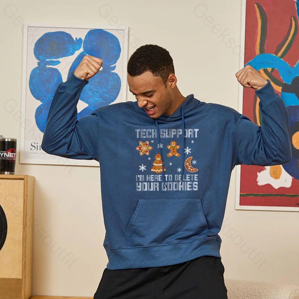 Funny Christmas Tech Support Computer Programmer Hoodie
