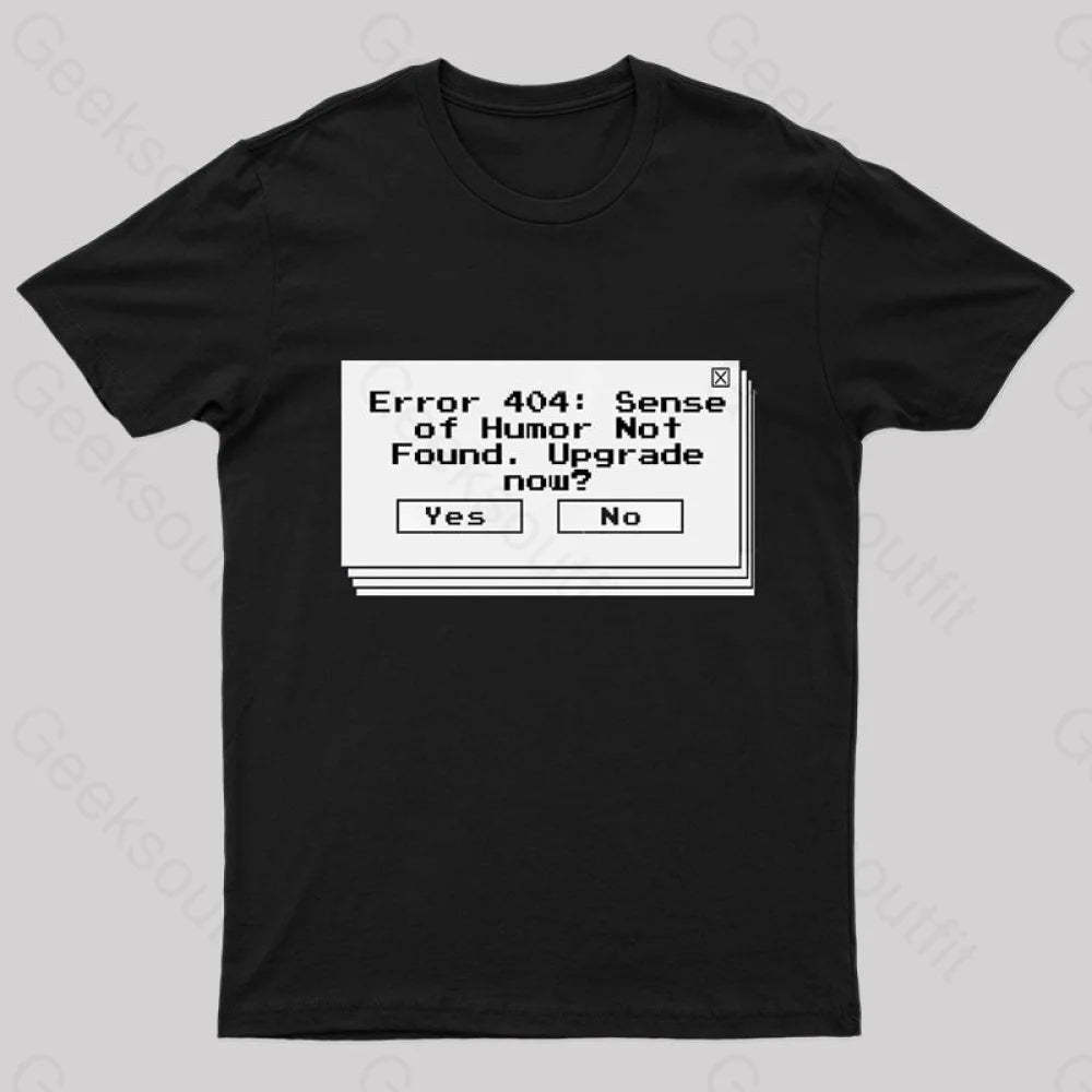 Funny Coding Computer Humor Nerd T-Shirt Black / S
