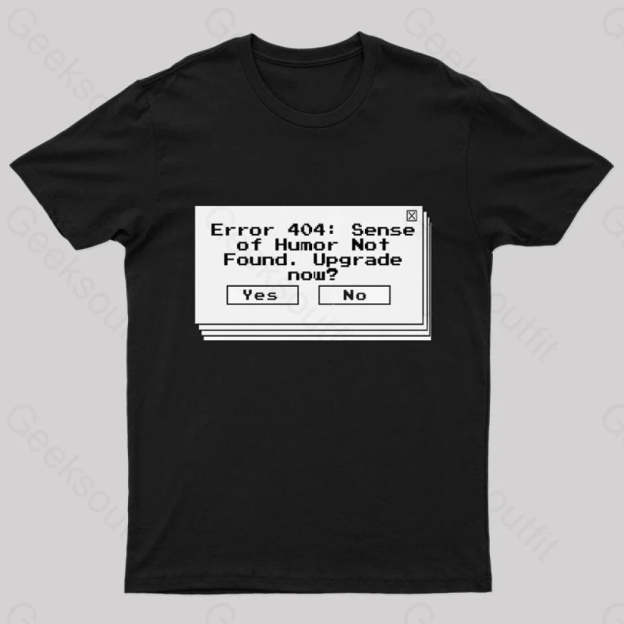 Funny Coding Computer Humor Nerd T-Shirt Black / S