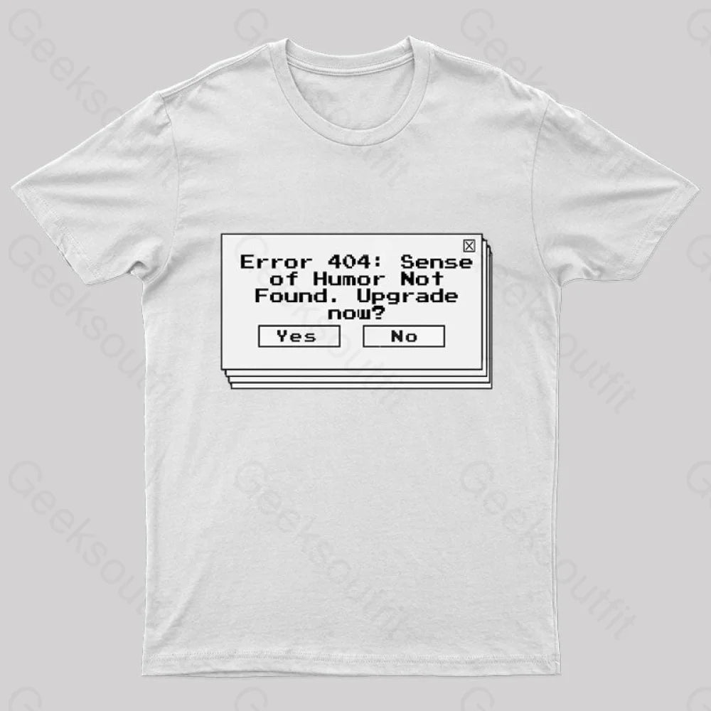 Funny Coding Computer Humor Nerd T-Shirt White / S