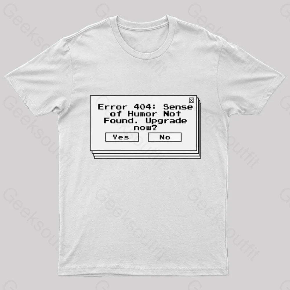 Funny Coding Computer Humor Nerd T-Shirt White / S
