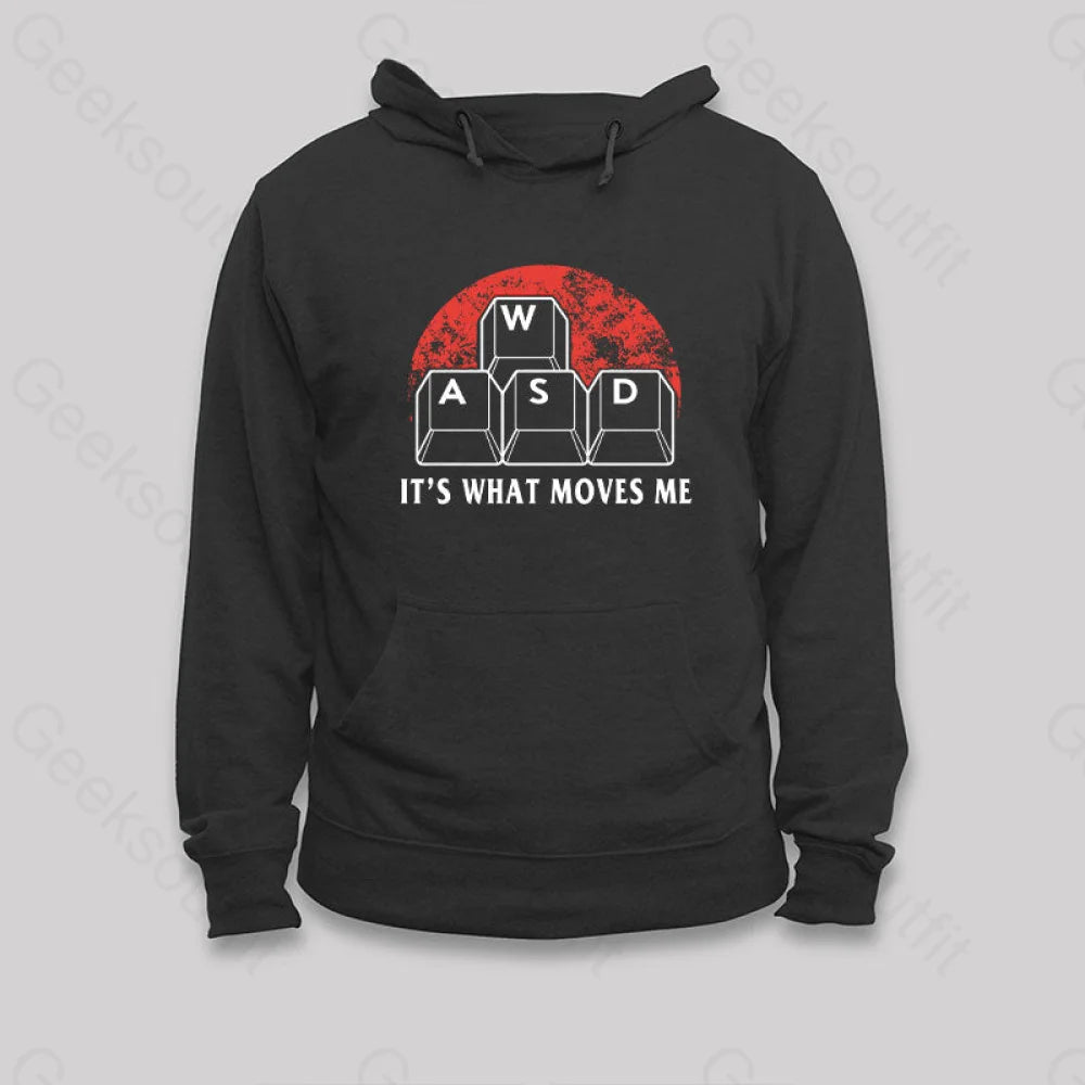 Funny Pc Gamer Computer Nerd Hoodie Black / S