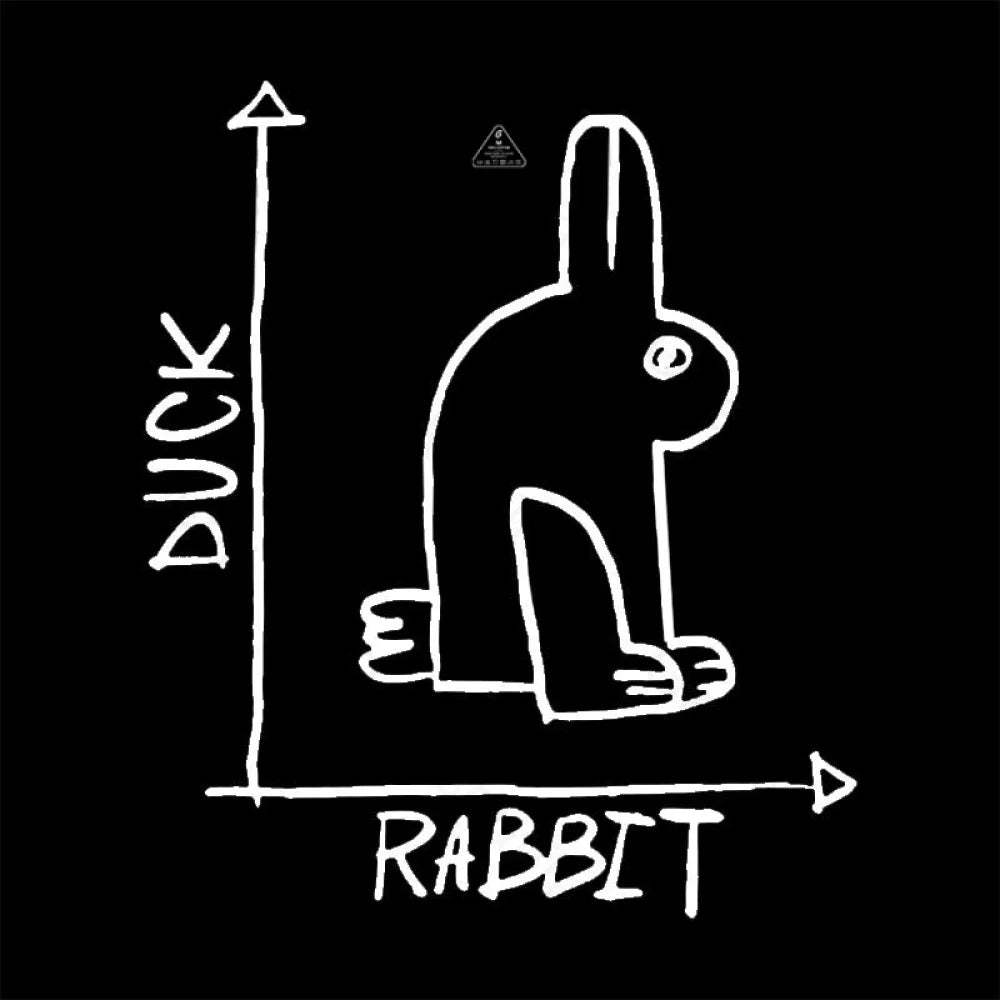 Funny Science Duck Rabbit Nerd T-Shirt