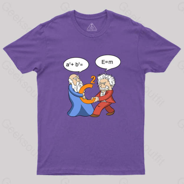 Funny Scientist Nerdy Science T-Shirt Purple / S Yc