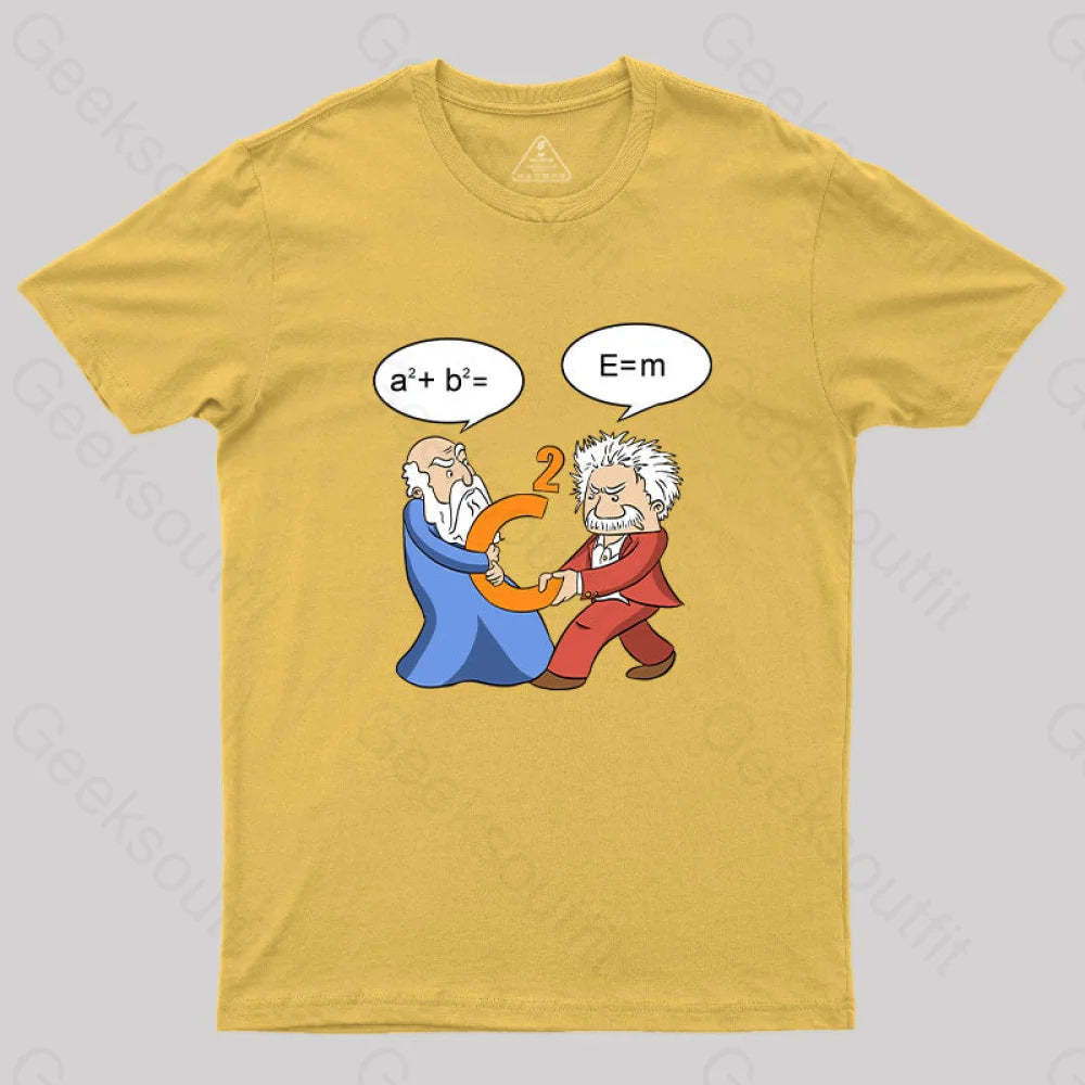 Funny Scientist Nerdy Science T-Shirt Yellow / S Yc