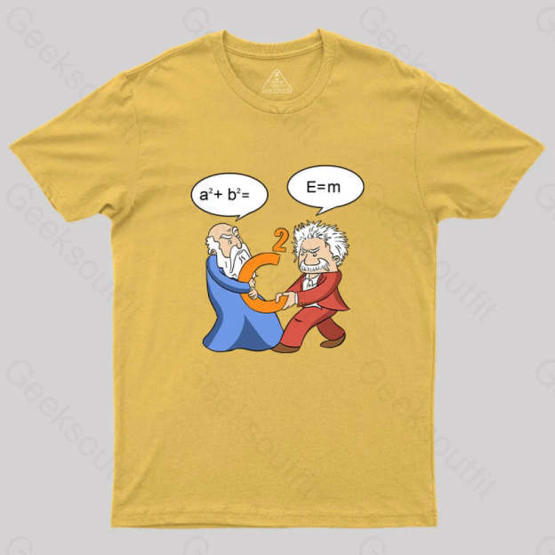 Funny Scientist Nerdy Science T-Shirt Yellow / S Yc