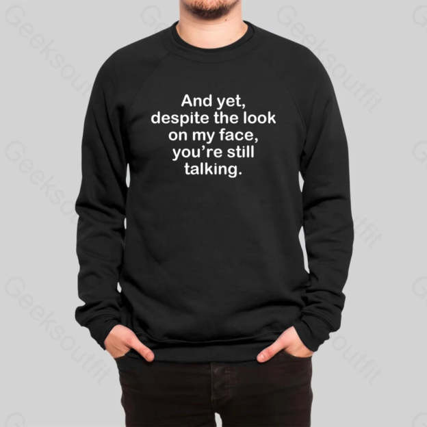Funny Words Sweatshirt - Geeksoutfit