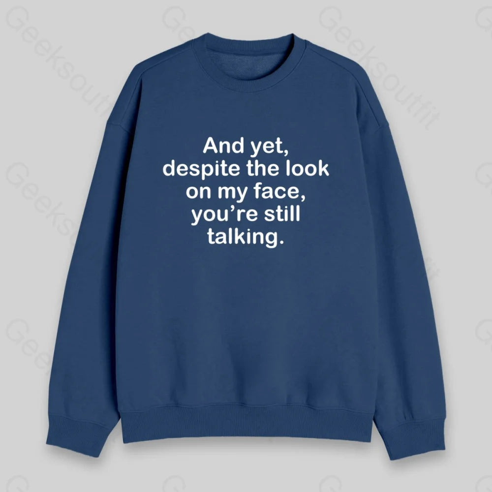 Funny Words Sweatshirt - Geeksoutfit