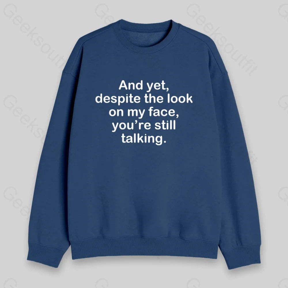 Funny Words Sweatshirt - Geeksoutfit