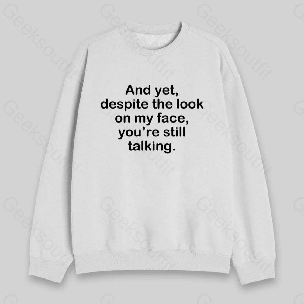 Funny Words Sweatshirt - Geeksoutfit