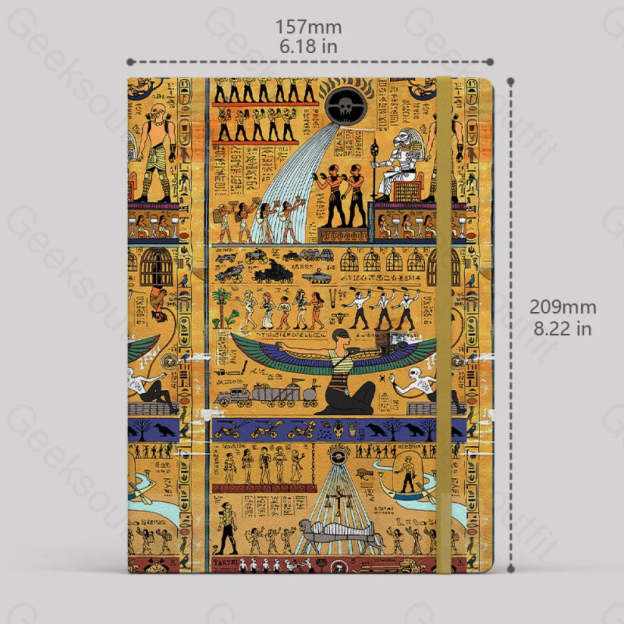 Fury Road As An Ancient Egyptian Painting Notebook Lined