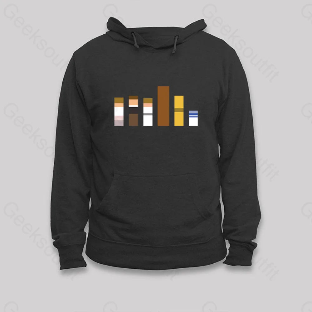 Galactic Color Theory Hoodie Black / S