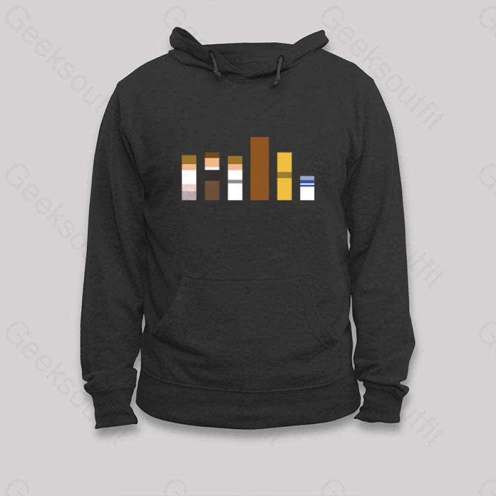 Galactic Color Theory Hoodie Black / S