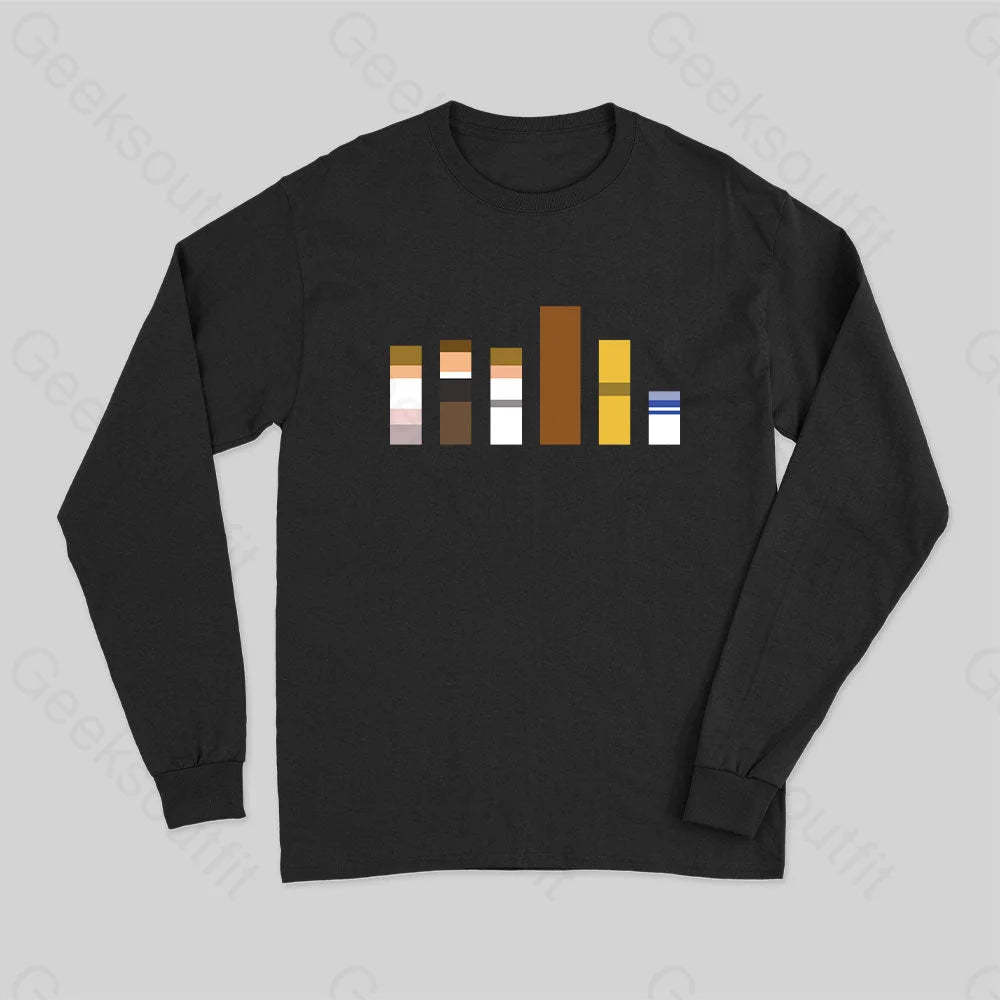 Galactic Color Theory Long Sleeve T-Shirt Black / S