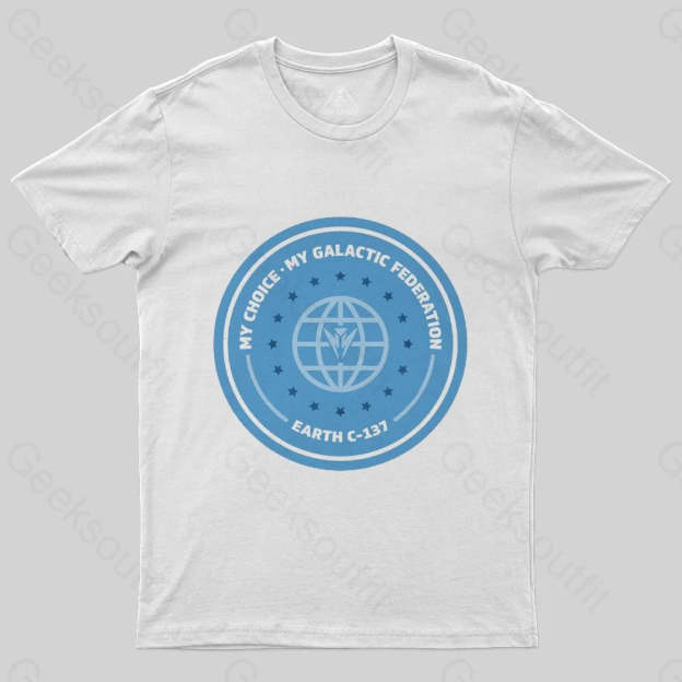 Galactic Federation - Earth C-137 T-Shirt - Geeksoutfit