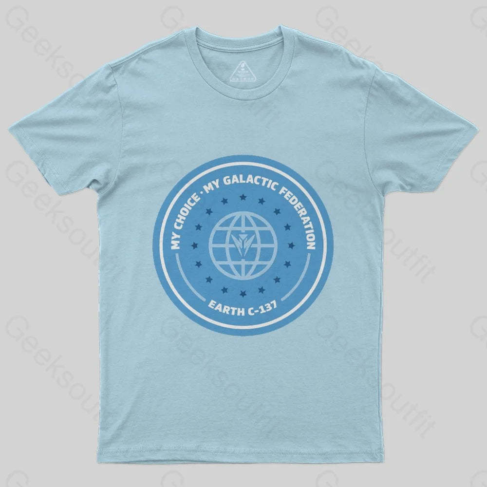 Galactic Federation - Earth C-137 T-Shirt - Geeksoutfit