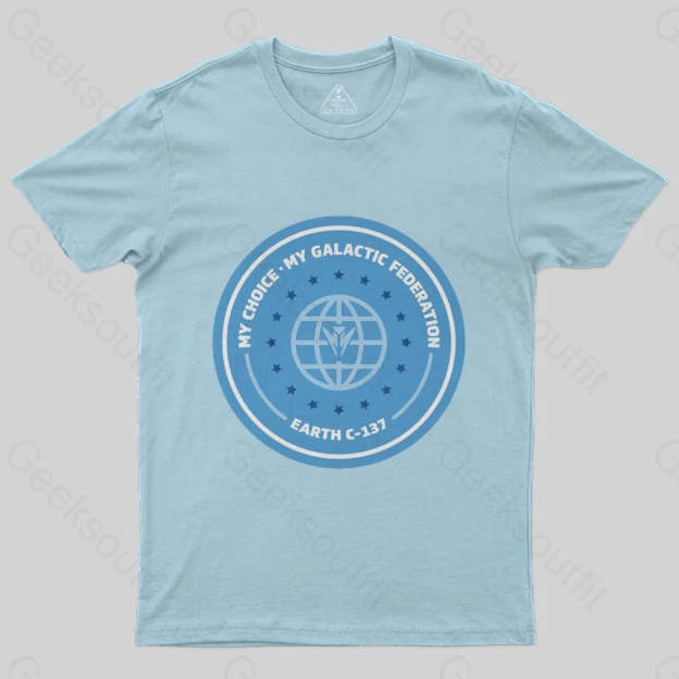 Galactic Federation - Earth C-137 T-Shirt - Geeksoutfit