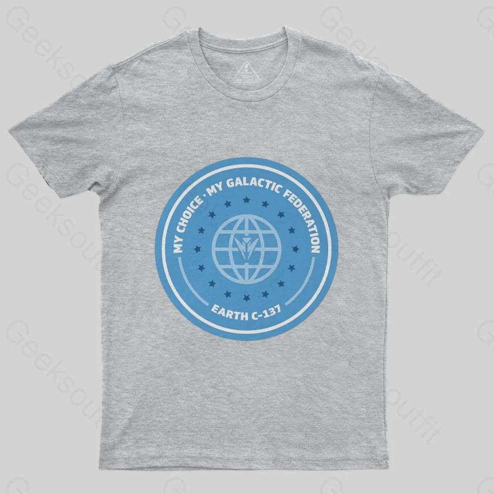 Galactic Federation - Earth C-137 T-Shirt - Geeksoutfit