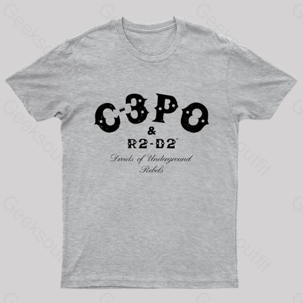 Galactic Punks Geek T-Shirt Grey / S
