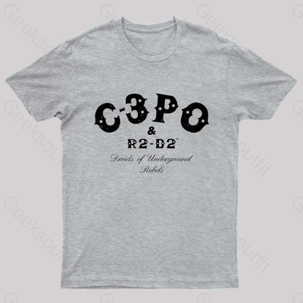 Galactic Punks Geek T-Shirt Grey / S