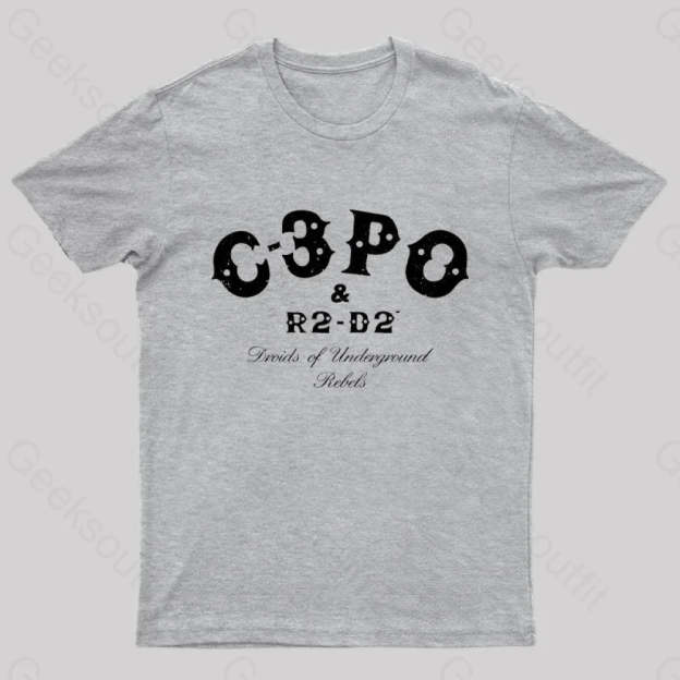 Galactic Punks Geek T-Shirt Grey / S
