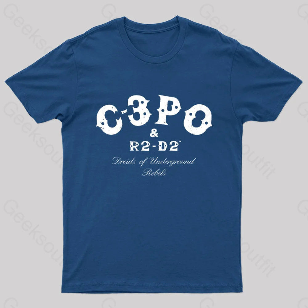 Galactic Punks Geek T-Shirt Navy / S