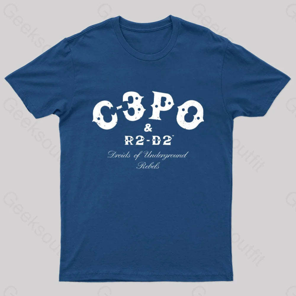Galactic Punks Geek T-Shirt Navy / S