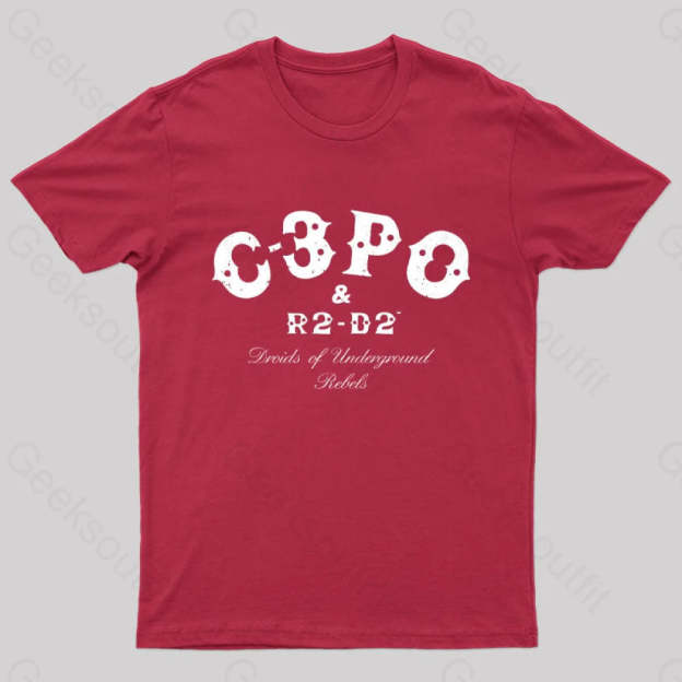 Galactic Punks Geek T-Shirt Red / S