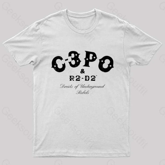 Galactic Punks Geek T-Shirt White / S