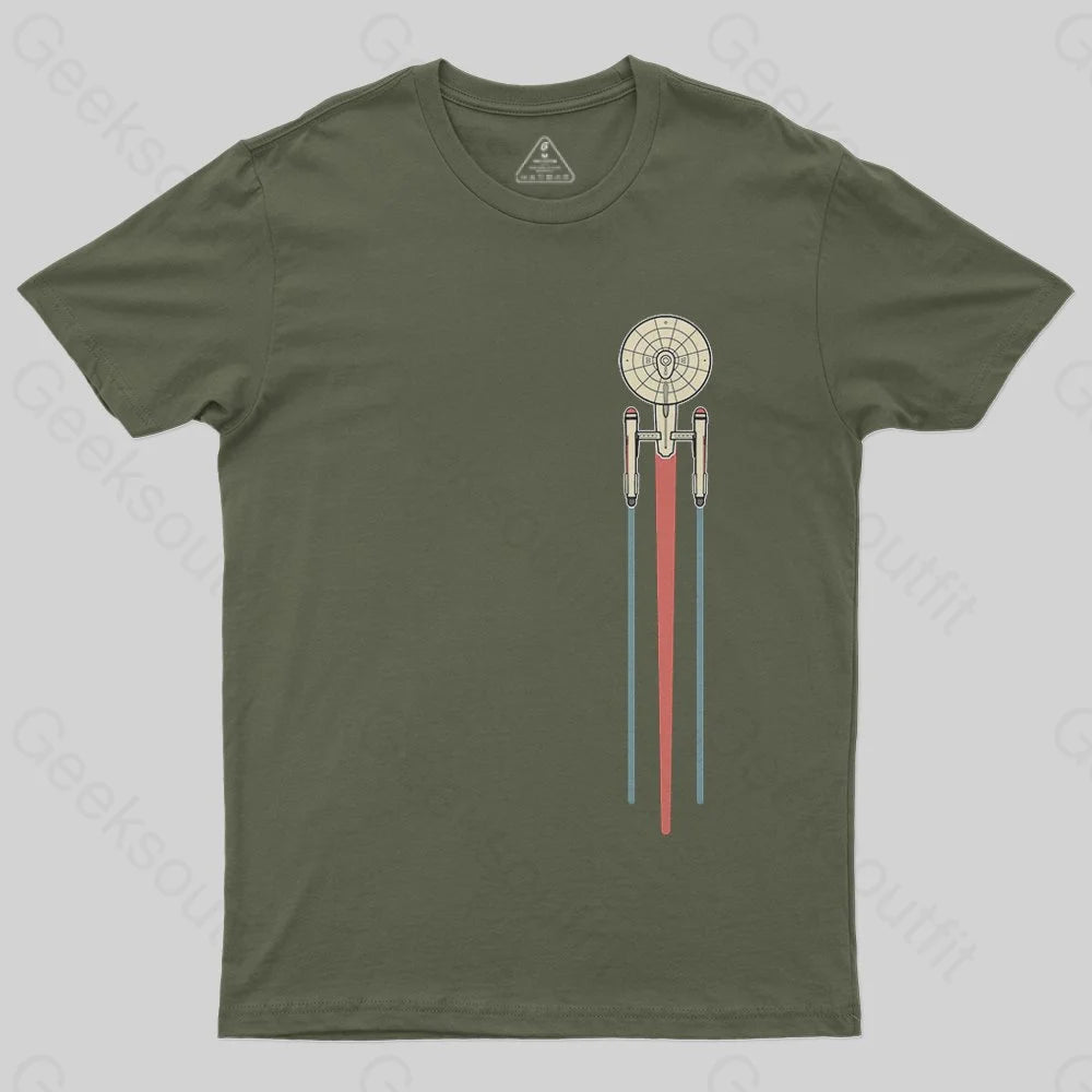 Gallery Rocket T-Shirt - Geeksoutfit