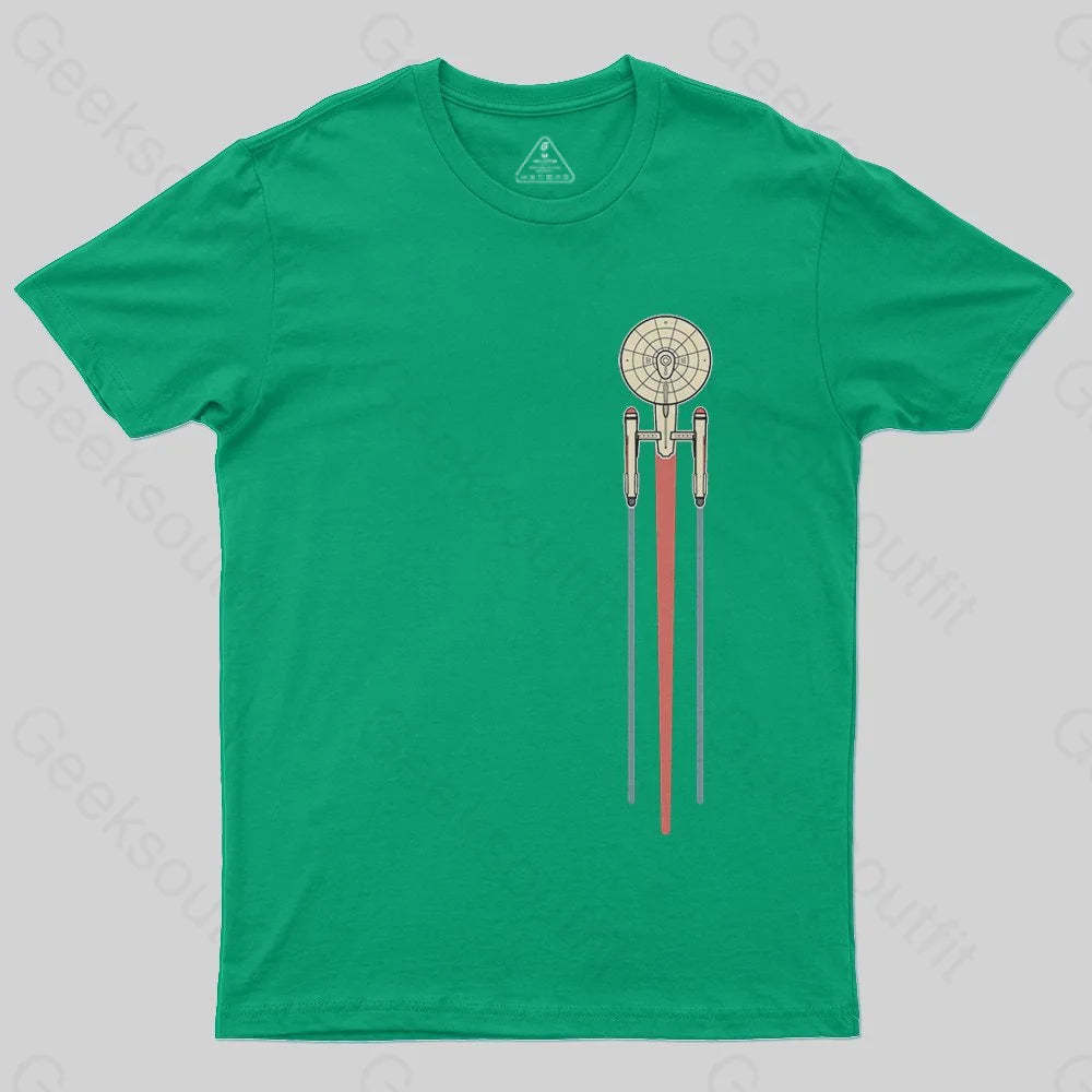 Gallery Rocket T-Shirt - Geeksoutfit