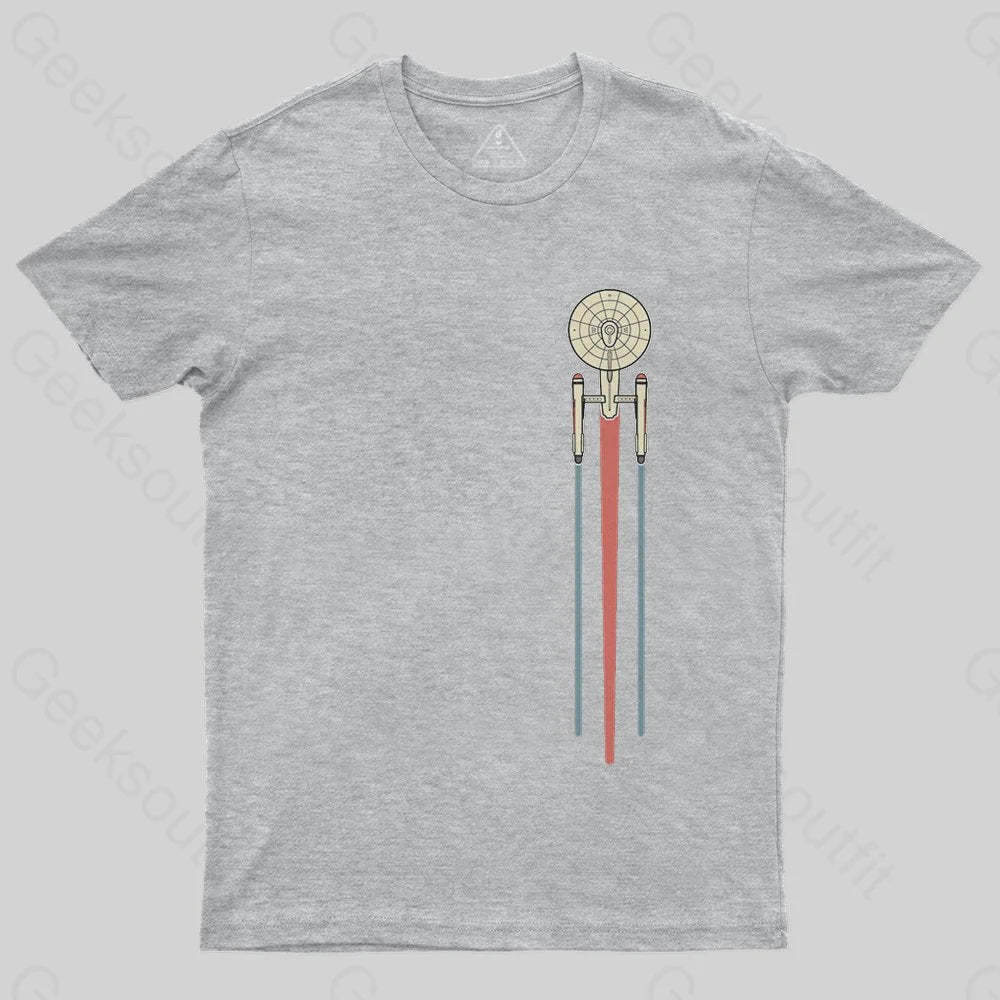 Gallery Rocket T-Shirt - Geeksoutfit