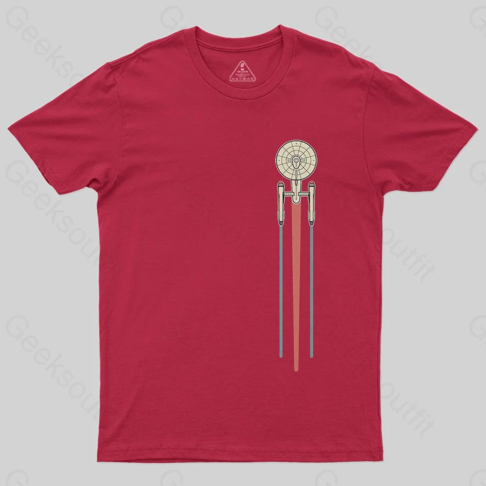 Gallery Rocket T-Shirt - Geeksoutfit