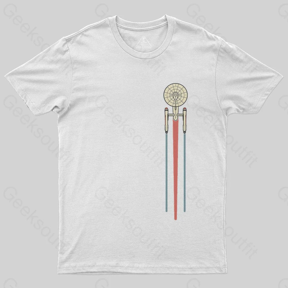 Gallery Rocket T-Shirt - Geeksoutfit