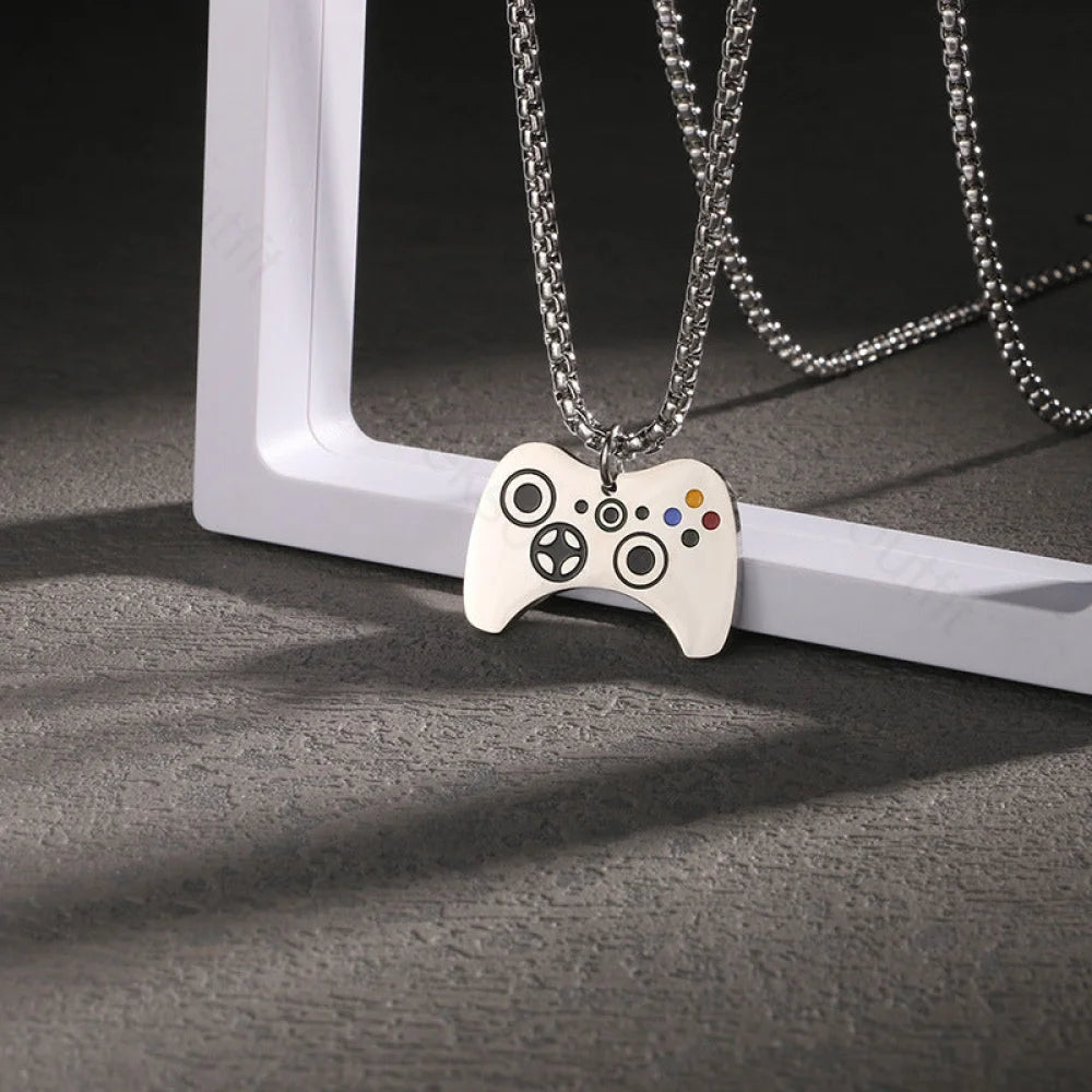 Gamepad Necklace Game Console