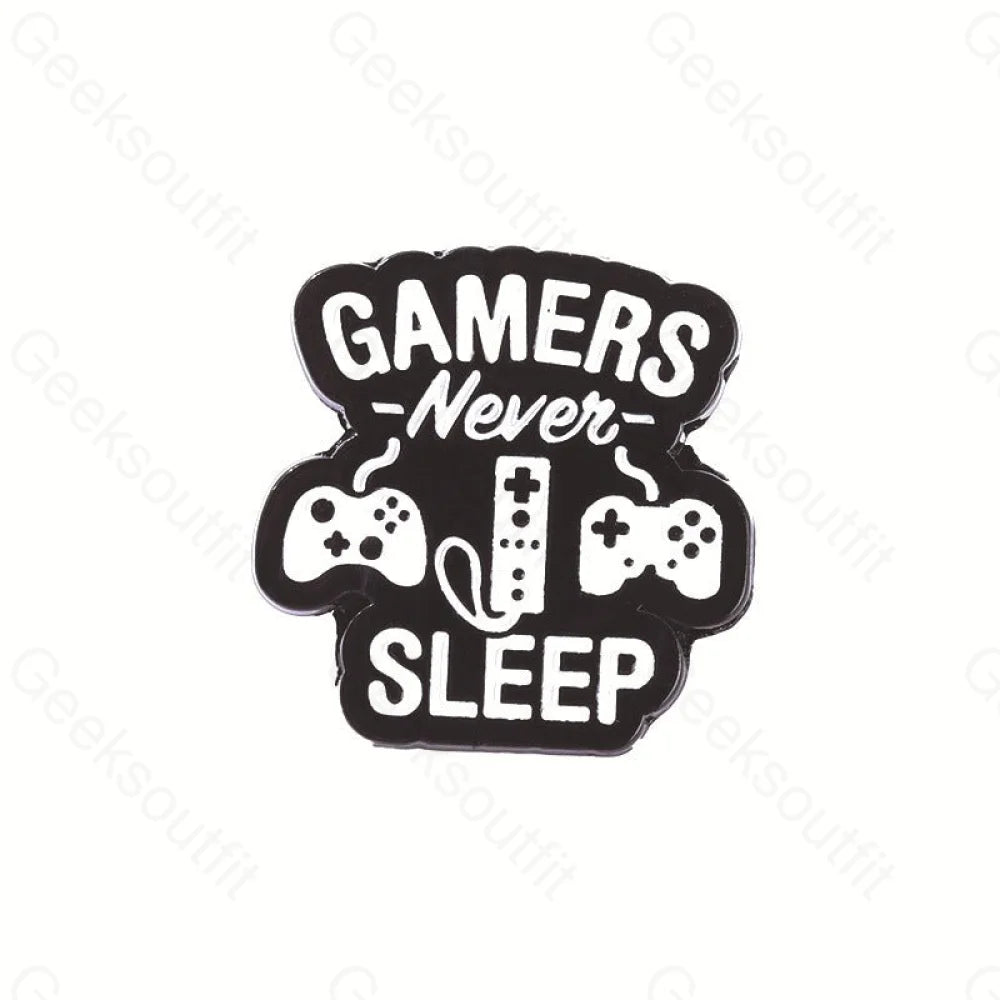 Gamer Enamel Pins - Geeksoutfit