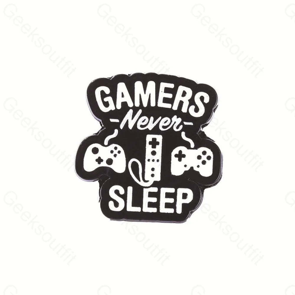 Gamer Enamel Pins - Geeksoutfit