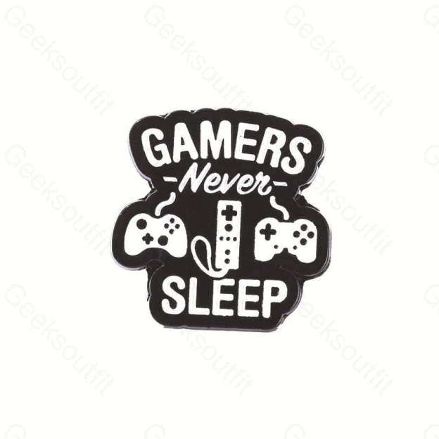 Gamer Enamel Pins - Geeksoutfit