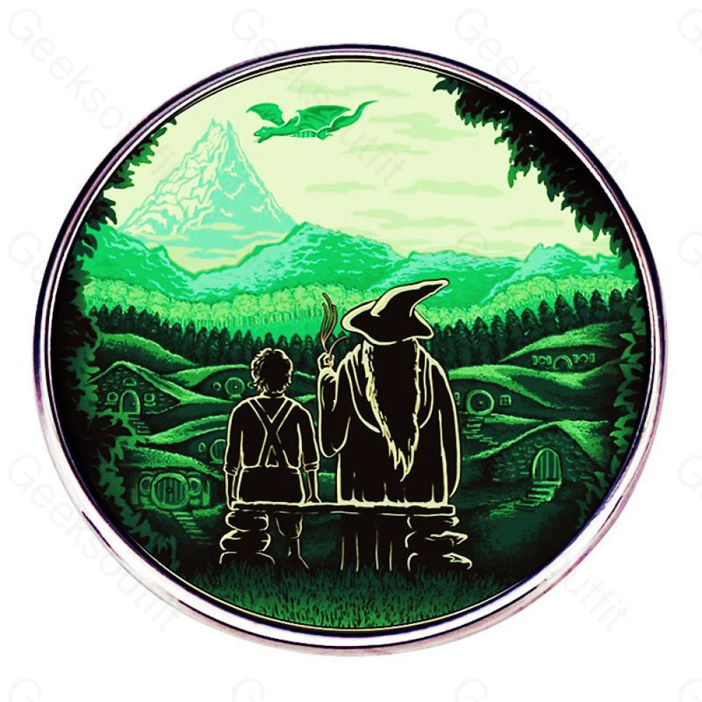 Gandalf And Frodo’s Unexpected Journey Pins
