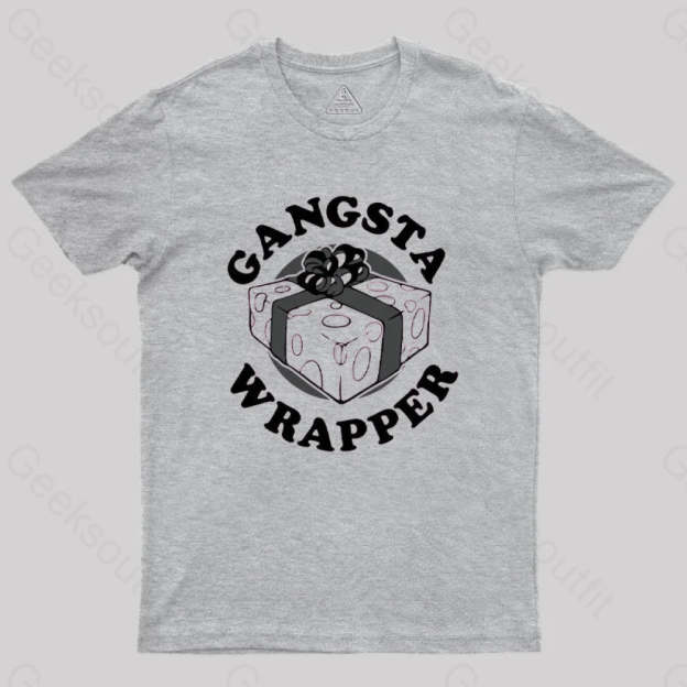 Gangsta Wrapper Geek T-Shirt Grey / S