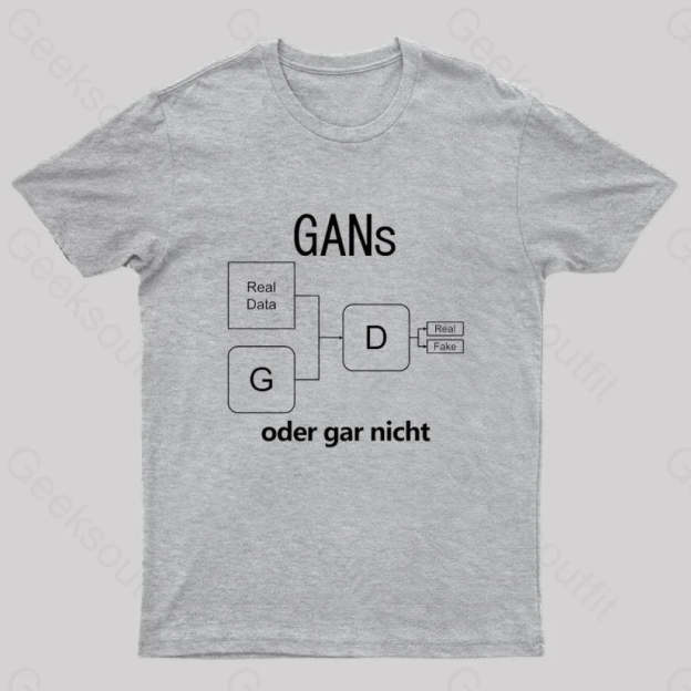 Gans Oder Gar Nicht T-Shirt Grey / S
