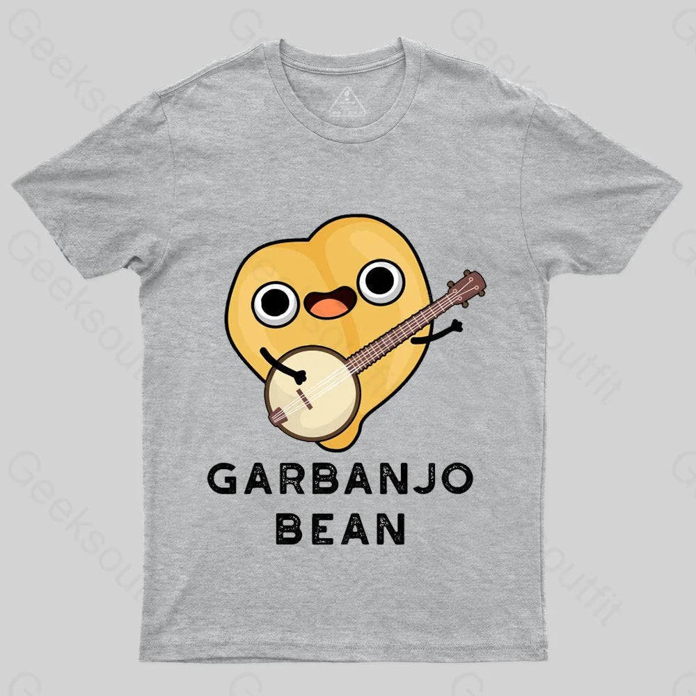 Gar-banjo Bean Cute Garbanzo Banjo Pun T-shirt - Geeksoutfit