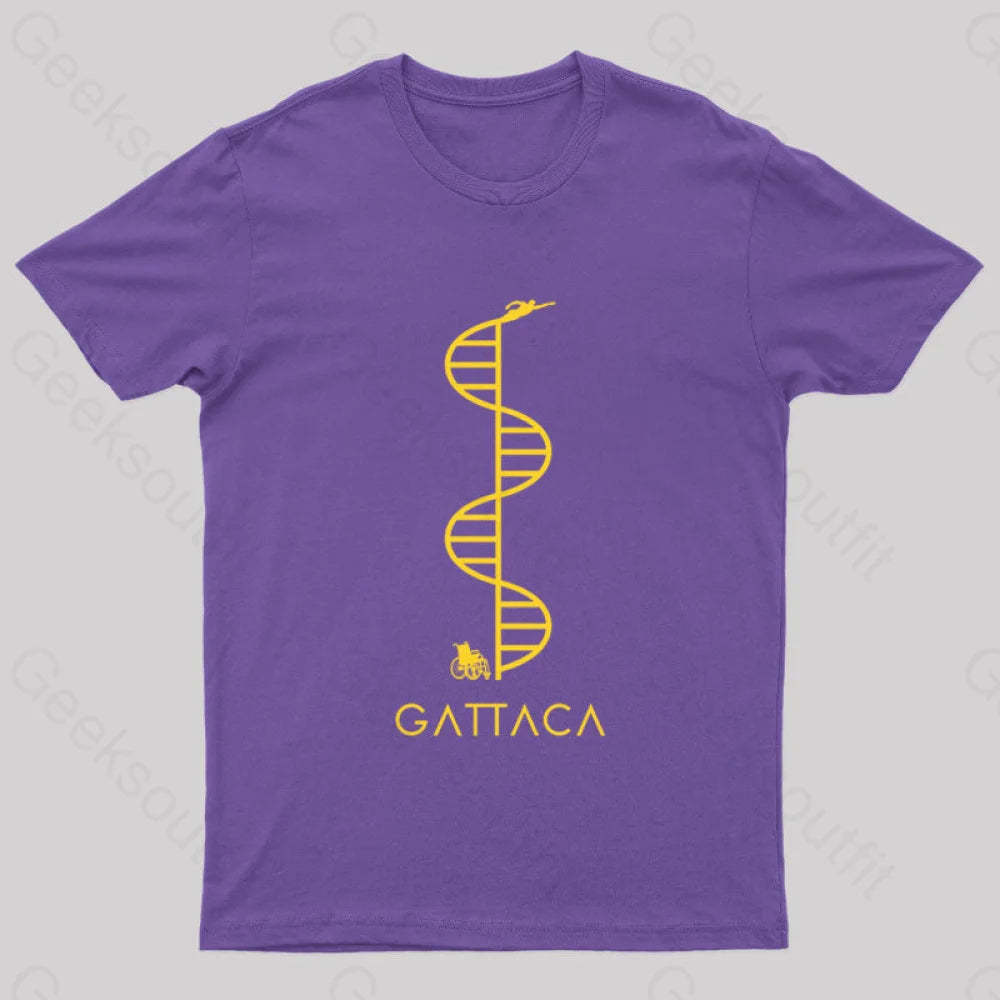 Gattaca Nerd T-Shirt Purple / S